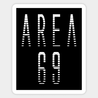 Ufo Tee Area 69 Magnet